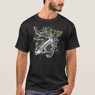 Camiseta Leão do Tartan de MacLaren