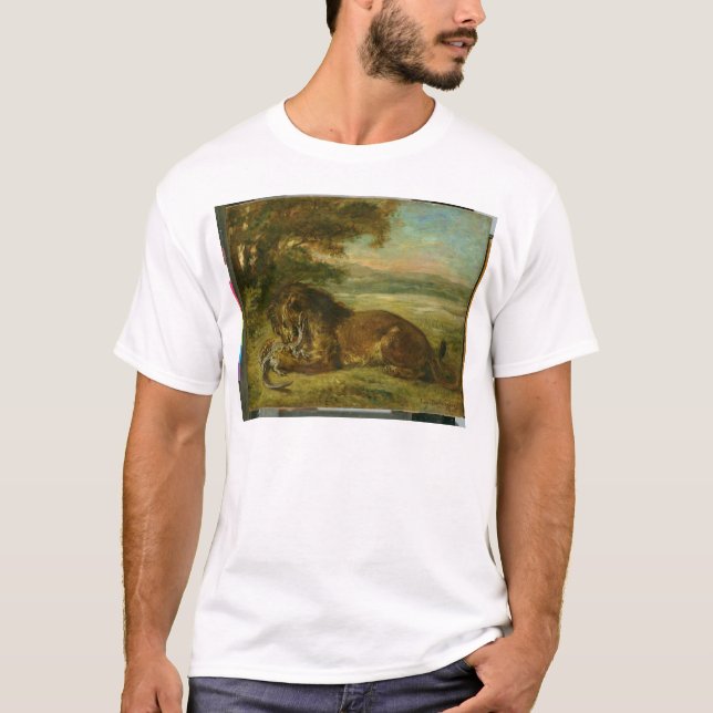 Camiseta Leão e jacaré, 1863 (Frente)