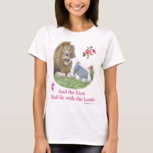 Camiseta Leão e Lamb