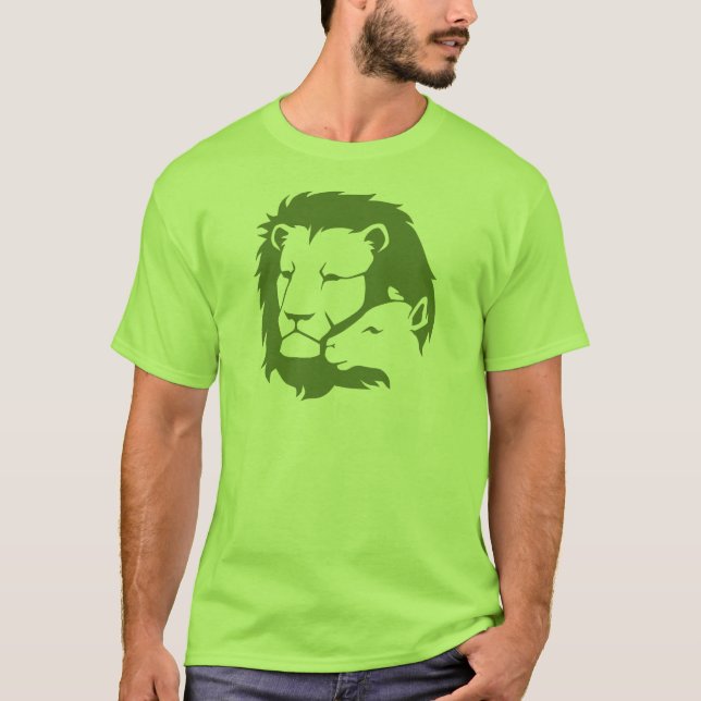 Camiseta Leão e o cordeiro (Frente)