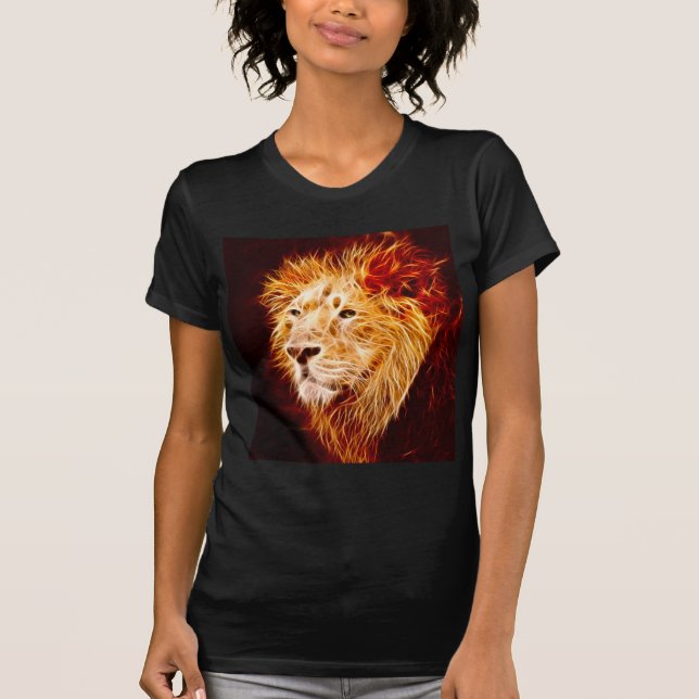 Camiseta Leão elementar (Frente)