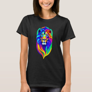 CAMISETA LEÃO EM CORES