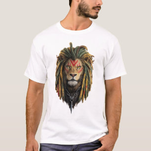 Camiseta Leão Estilo Rasta – Design Inspirado no R