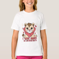 Leão excitado - Camisa-T do Cubo-Leão de Pulso Joy