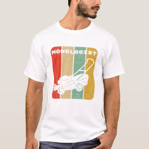 Camiseta Leão Funny Mower Vintage Mowologista Yard Work La
