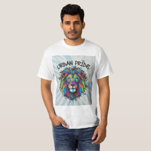 Camiseta Leão Grafite Urbano**