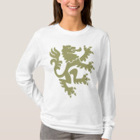 Leão Heráldico 01 - Khaki