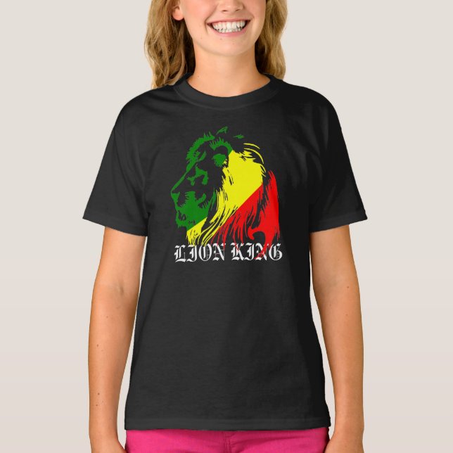 CAMISETA LEÃO KING (Frente)