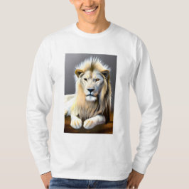 Camiseta Leão Majestoso Branco Eetano