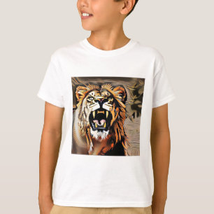 Camiseta Leão Majestoso Fierce - Rei Das Bestas