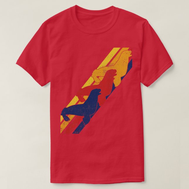 Camiseta Leão marinho (Frente do Design)