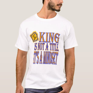 Camiseta Leão Mentalidade de Rei