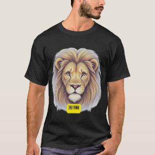 Camiseta Leão. O Rei