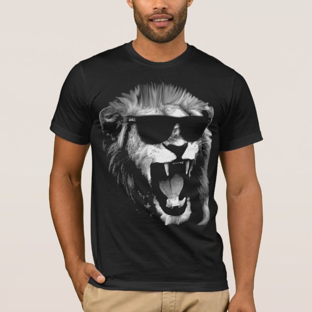 Camiseta Leão obscuro (Frente)