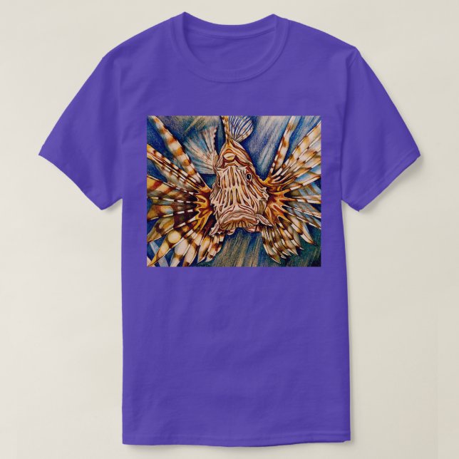 Camiseta Leão Peixe 3 (Frente do Design)