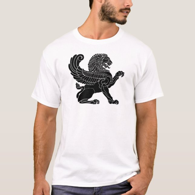 Camiseta leão persa (Frente)