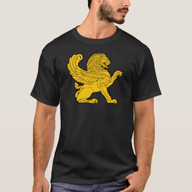 Camiseta leão persa (Frente)