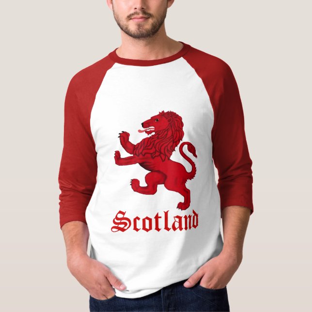 Camiseta leão Rampante da Escócia (Frente)
