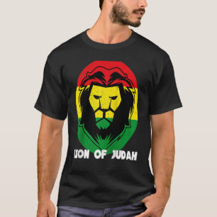 Camiseta Leão Rastafari Cabeça Jamaica Lembrança Rasta Raíz