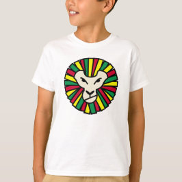Camiseta Leão Rastafari - Maneiro Colorido