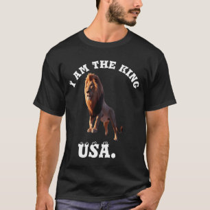 Camiseta Leão Rei da savana