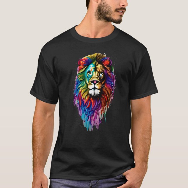 Camiseta Leão rei dos Animais (Frente)