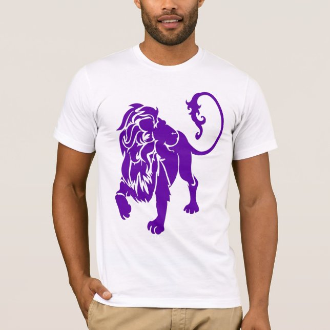Camiseta leão roxo (Frente)