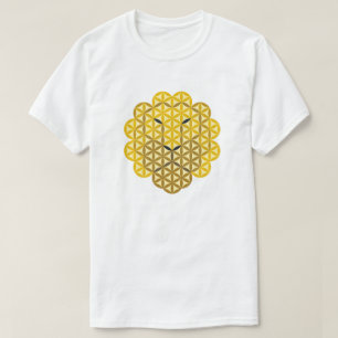 Camiseta Leão Sagrado - Leão da Vida Sólido SMLB.