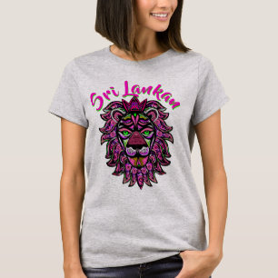 Camiseta Leão Sri Lanka