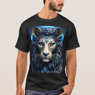 Camiseta "Leão Tribal Majestoso"
