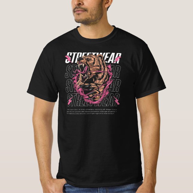 Camiseta leão usa (Frente)