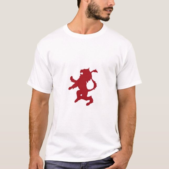 Camiseta Leão vermelho (Frente)