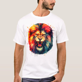 Camiseta Leão Zangado