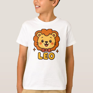 Camiseta Leão Zodiac Bonito Leo - Design de Astrologia de C