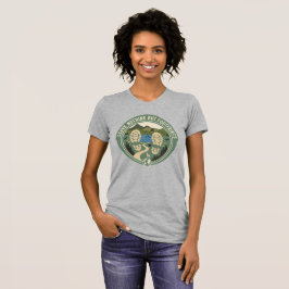 Camiseta Leave Nothing But Footprints – Eco-Friendly Hiking