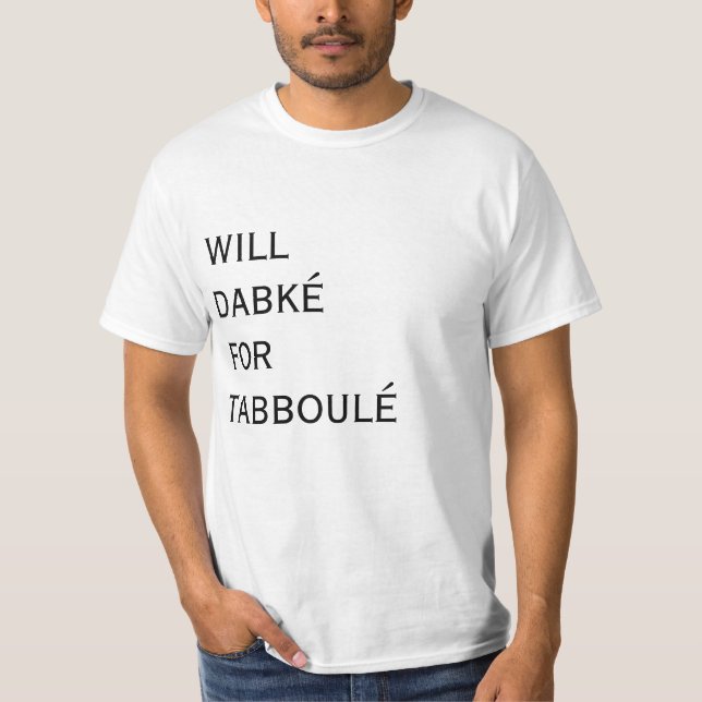 Camiseta Lebaneezy - humor libanês (Frente)