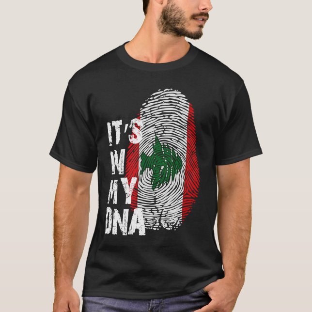 Camiseta Lebanese Protest Flag  Supporting Revolution 2019 (Frente)