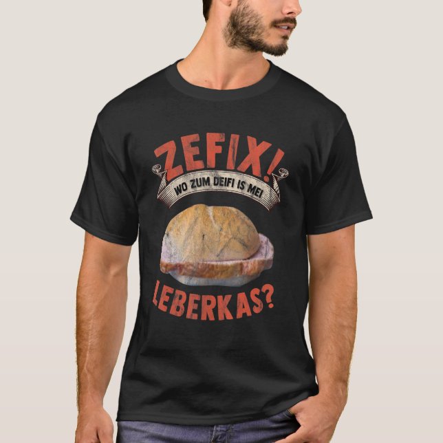 Camiseta Leberkas Meat Cheese Fígado Queijo Melado (Frente)