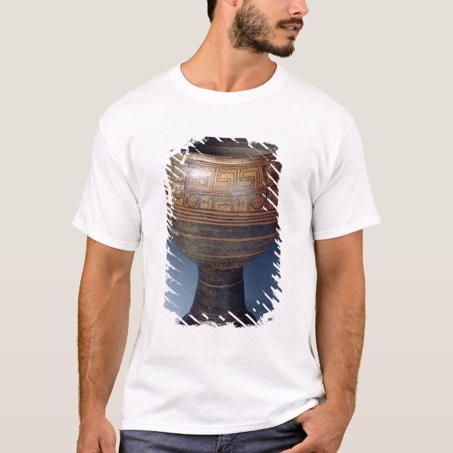 Camiseta Lebes decorou com um teste padrão geométrico (Frente)