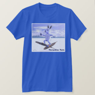 Camiseta Lebre de sapato de neve