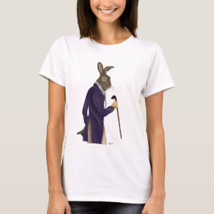 Camiseta Lebre No Casaco Roxo 2