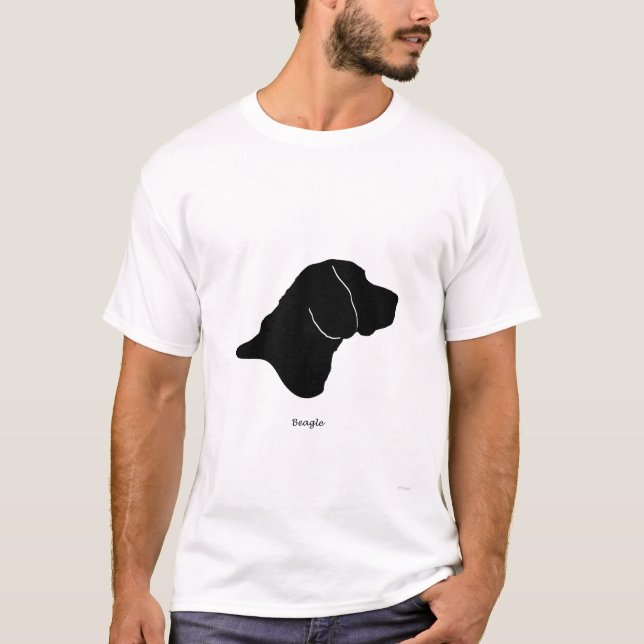 Camiseta Lebreiro - silhueta preta (Frente)