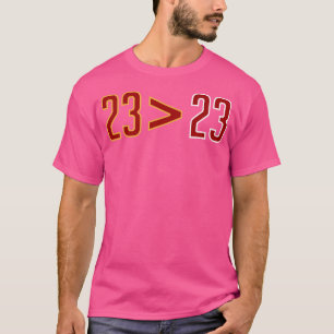 Camiseta Lebron Greater Than Jordan (Preto)