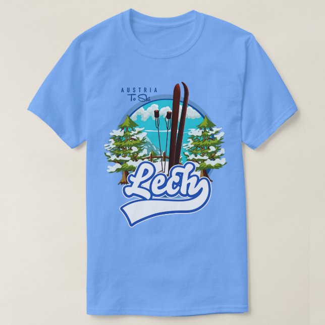Camiseta Lech Austria ski (Frente do Design)
