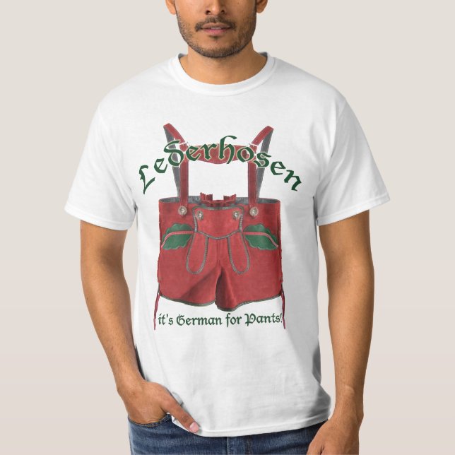 Camiseta Lederhosen… (Frente)