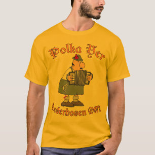 Camiseta Lederhosen do YER da polca fora!