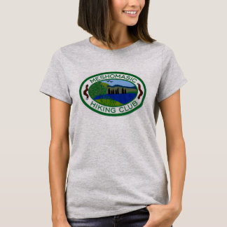 Camiseta "Ledge" feminina do Meshomasic Hiking Clu