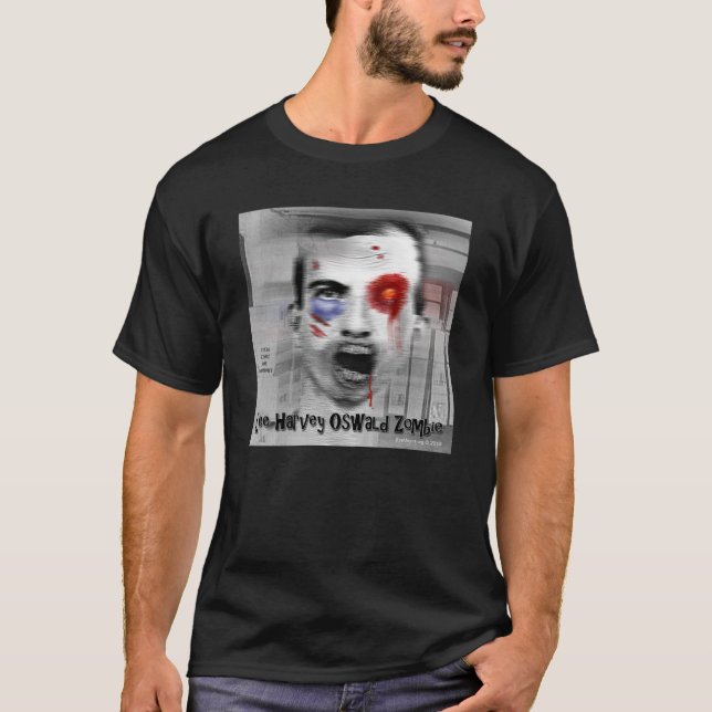 Camiseta Lee Harvey Oswald Zombie Clássico (Frente)
