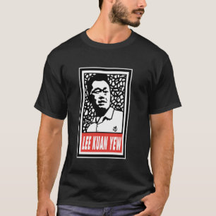 Camiseta Lee Kuan Yew Vetor Trabalho de arte
