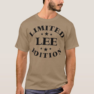 Camiseta Lee Limited EditionEngraçada Lee T-Shirt Personali